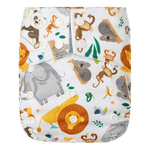 Couche lavable tout-en-un Happy Bear - Animaux sauvages