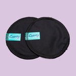 Lingettes démaquillantes lavables CHEEKY WIPES - noires