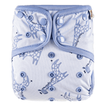 culotte-couche Blue Giraffe