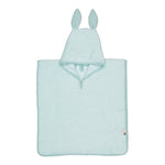 Poncho de bain en bambou menthe Les Juliettes