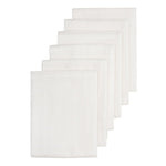 TETRADOEK - LINGE HYDROPHILE 6 PACK UNI BLANC 70x70 CM