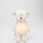 MOONIE l’ours chantant crème
