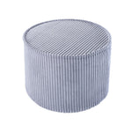 Pouf bleu myrtille