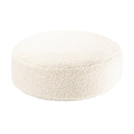 POUF ROND - OTTOMAN BLANC CRÈME