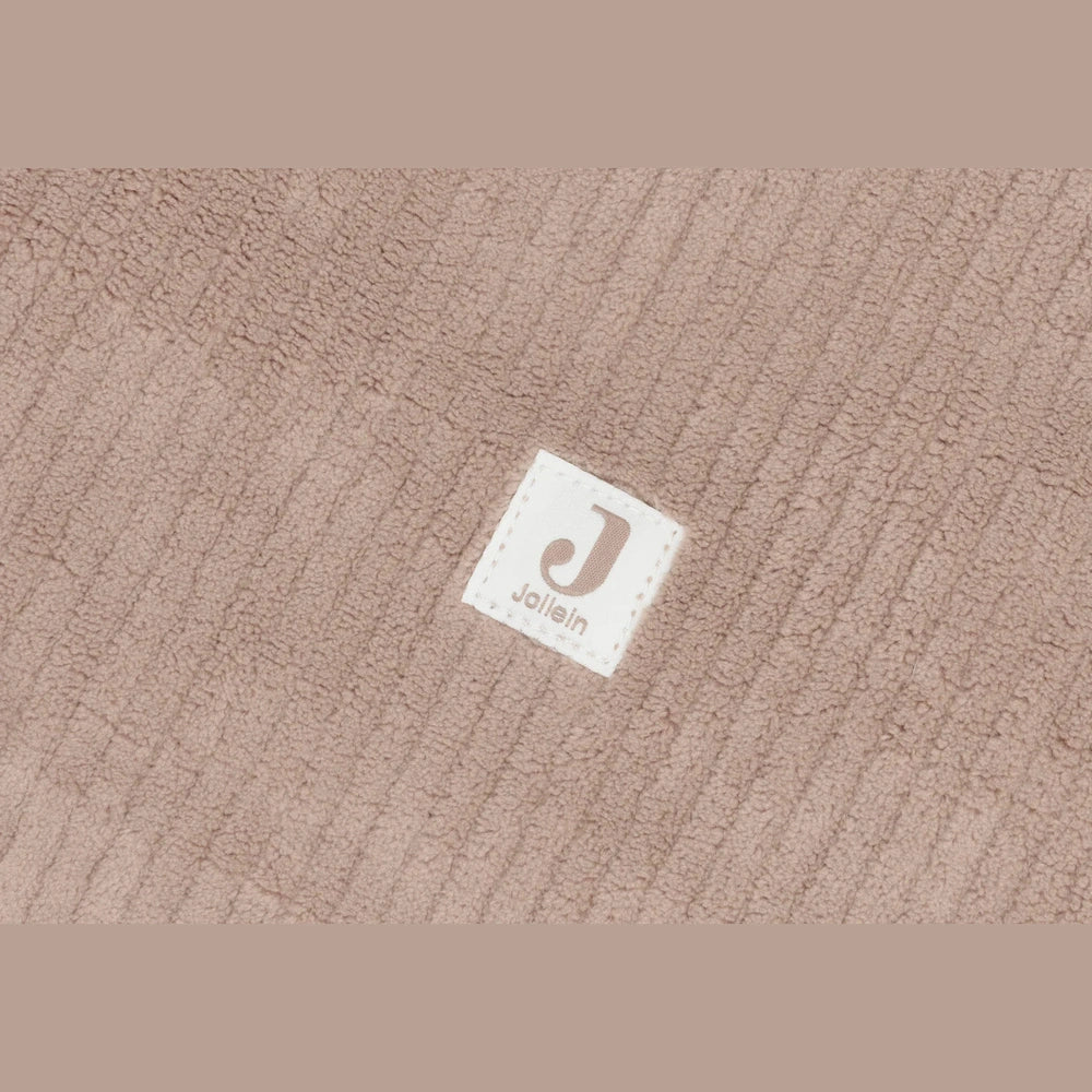 Jollein sac de rangement pour parc en velours côtelé - Café au lait
