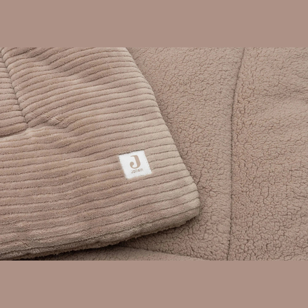 Jollein - Tapis de parc/box 75x95 cm - Cloudy Rib - Milky Coffee