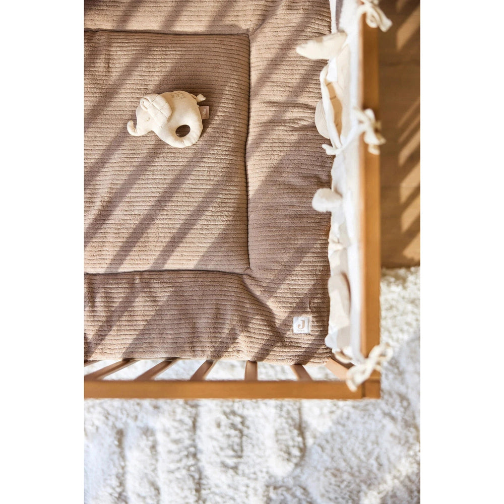 Jollein - Tapis de parc/box 75x95cm - Cloudy Rib - Milky Coffee
