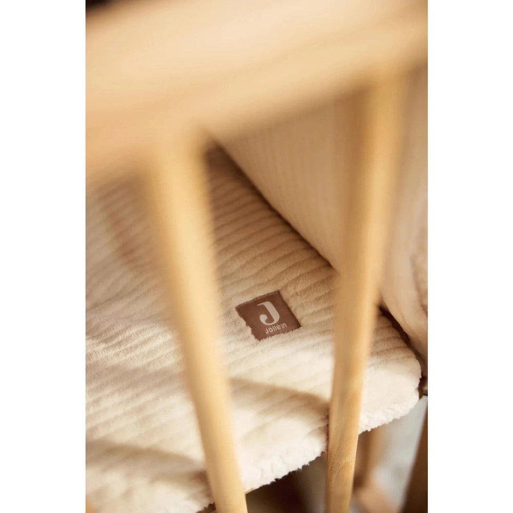 Jollein - Tapis de parc 75x95cm - Cloudy Rib - Avoine