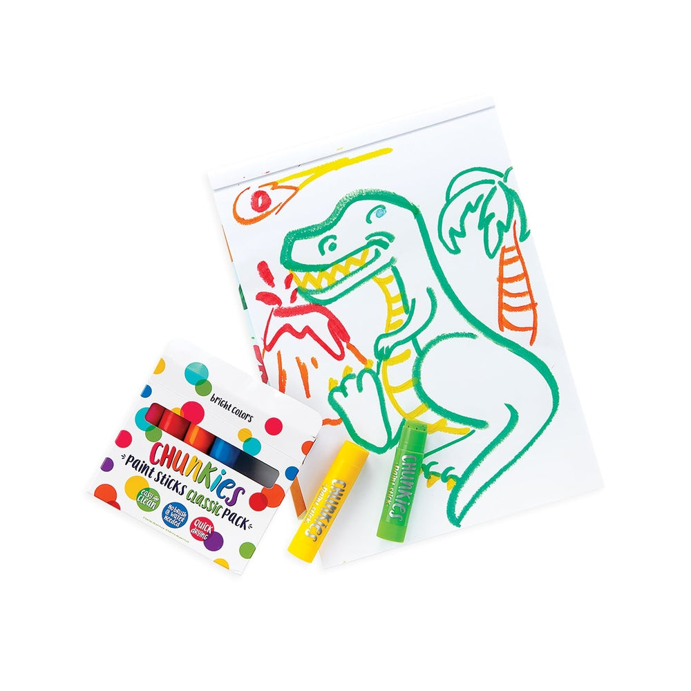 Crayons de peinture Ooly Chunkies Classic, 6 pièces