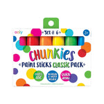 Ooly Chunkies crayons de peinture Classic, 6 pièces