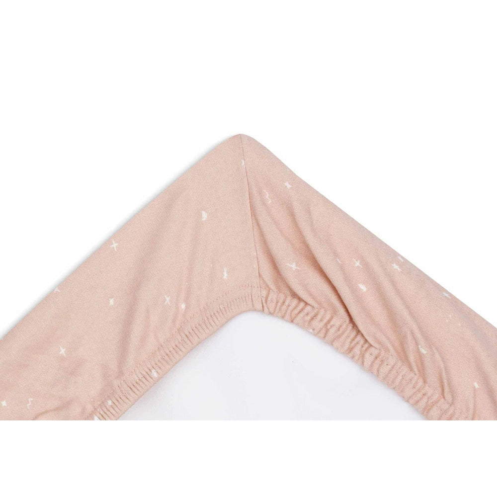 Jollein Housse pour matelas à langer Jersey 50x70cm Twinkling - Wild Rose