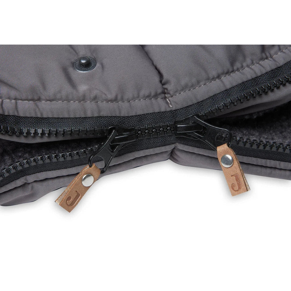 Jollein Chancelière pour buggy / poussette - Gris matelassé