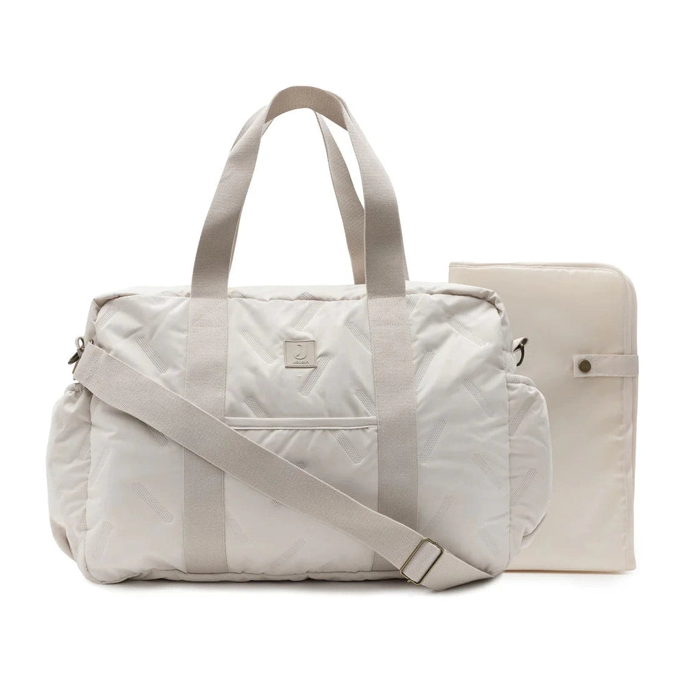 Jollein - Sac à langer Embossed Lily - Sable