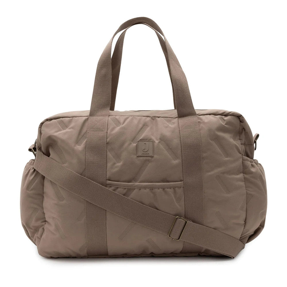Jollein - Sac à langer Lily embossé - Café au lait