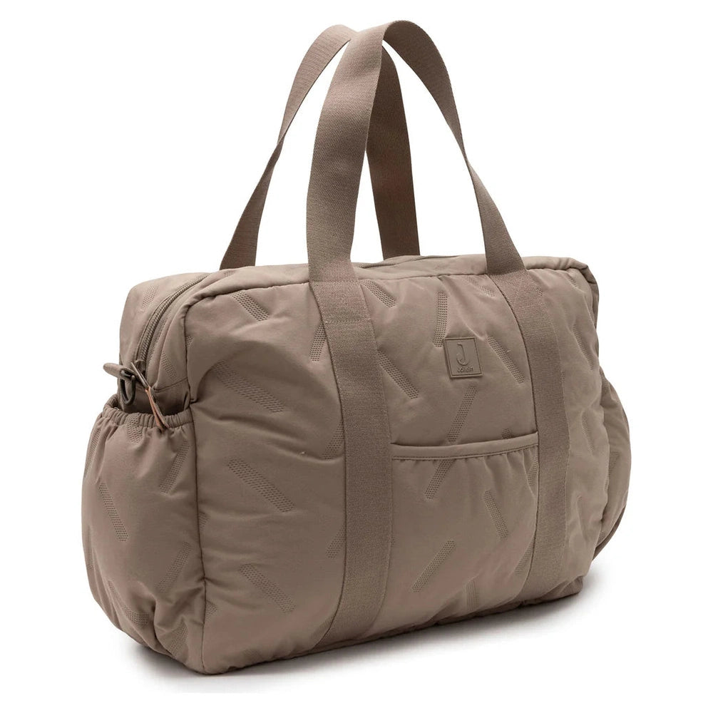 Jollein - Sac à langer Embossed Lily - Café au lait
