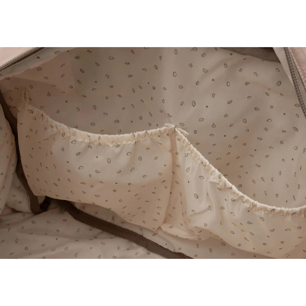 Jollein - Sac à langer Embossed Lily - Milky Coffee