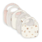Bavoirs imperméables Jollein, lot de 5 - Animal Friends