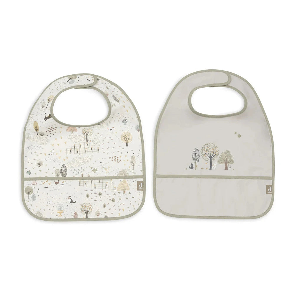 Bavoirs imperméables Jollein lot de 2 - Tiny Park