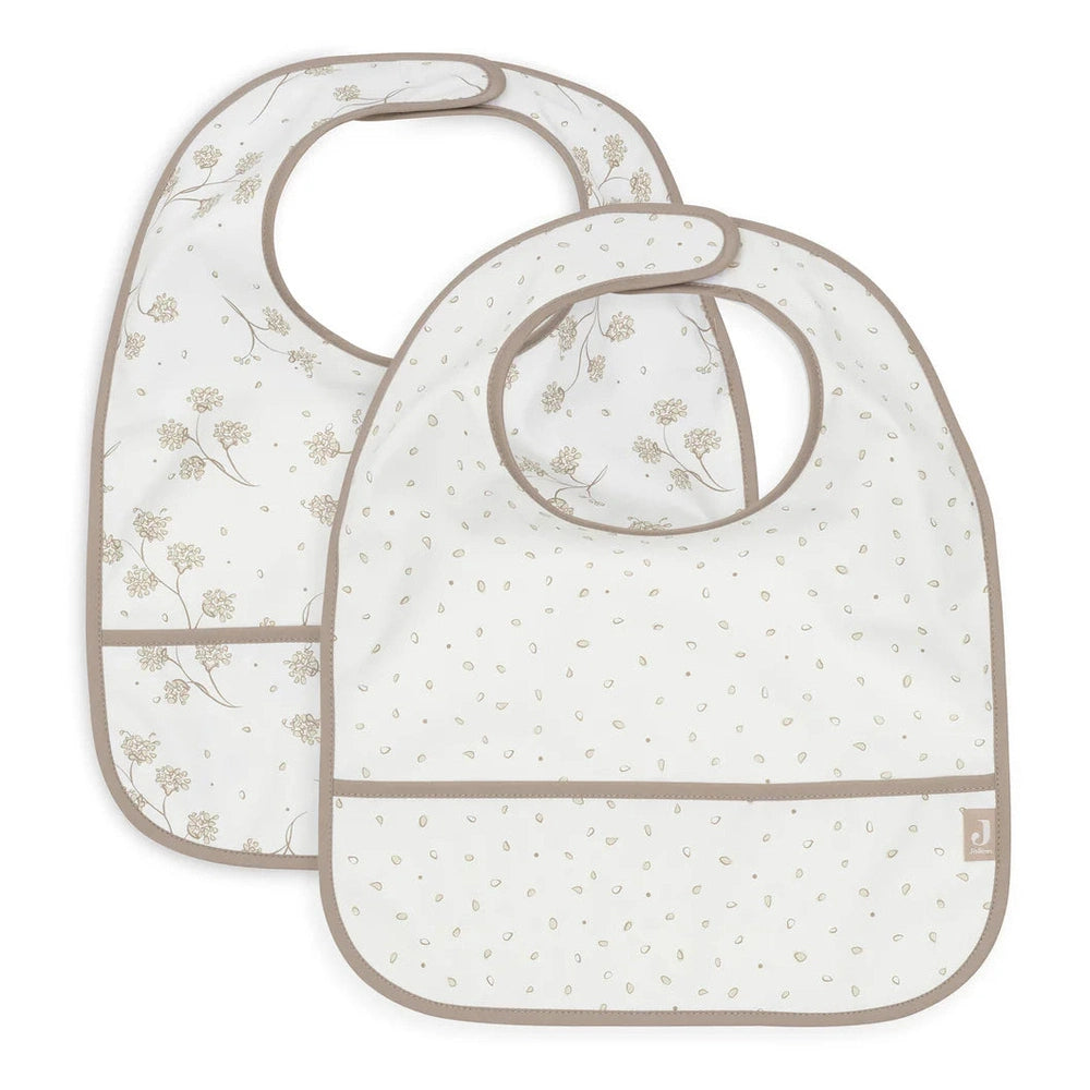 Jollein Bavoirs imperméables 2 pièces - Imprimé floral Dromen