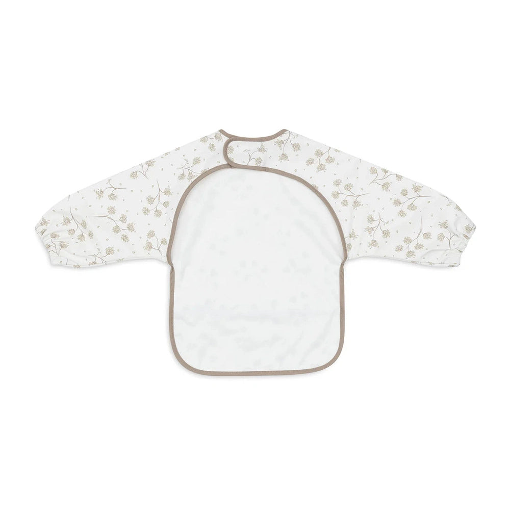 Jollein Bavoir imperméable à manches - imprimé fleuri Dromen