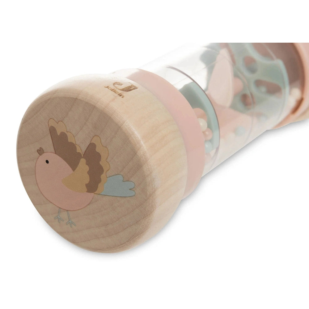Jollein Hochet de pluie en bois - Lovely Birds