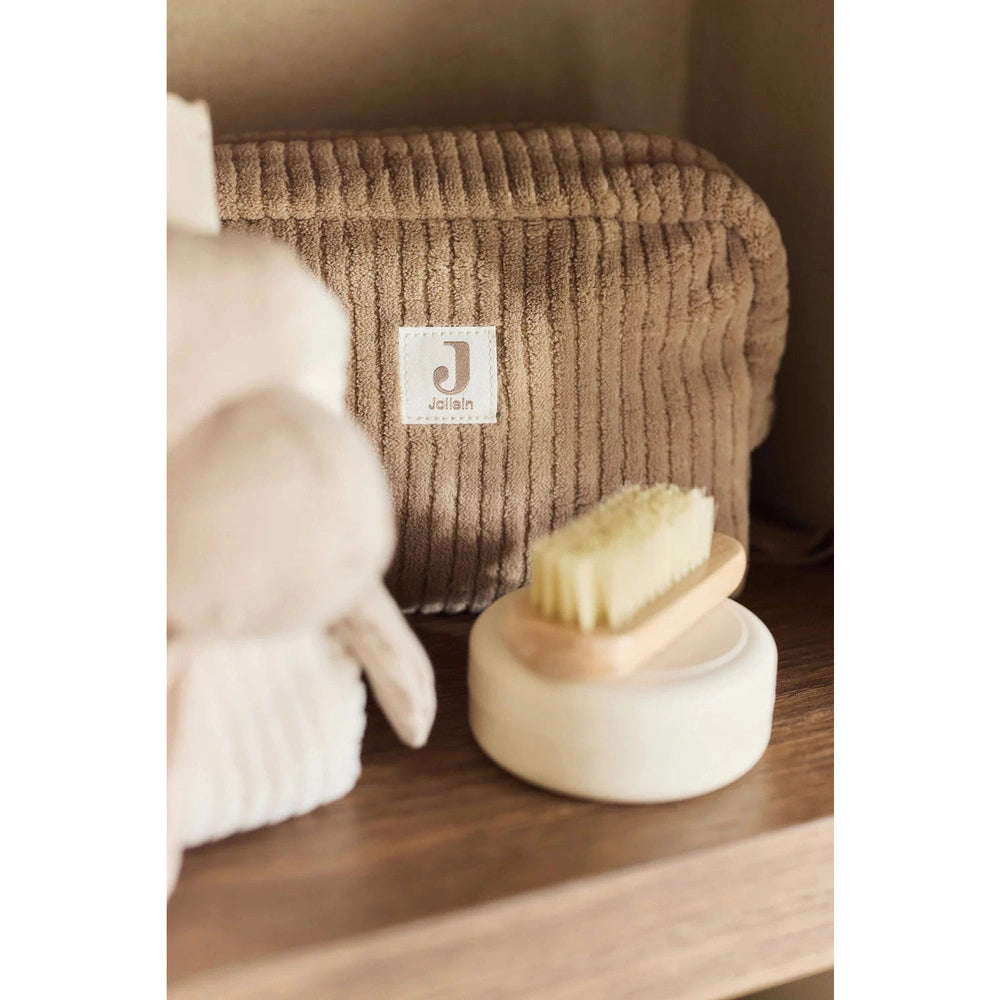 Jollein - trousse de toilette - Milky Coffee