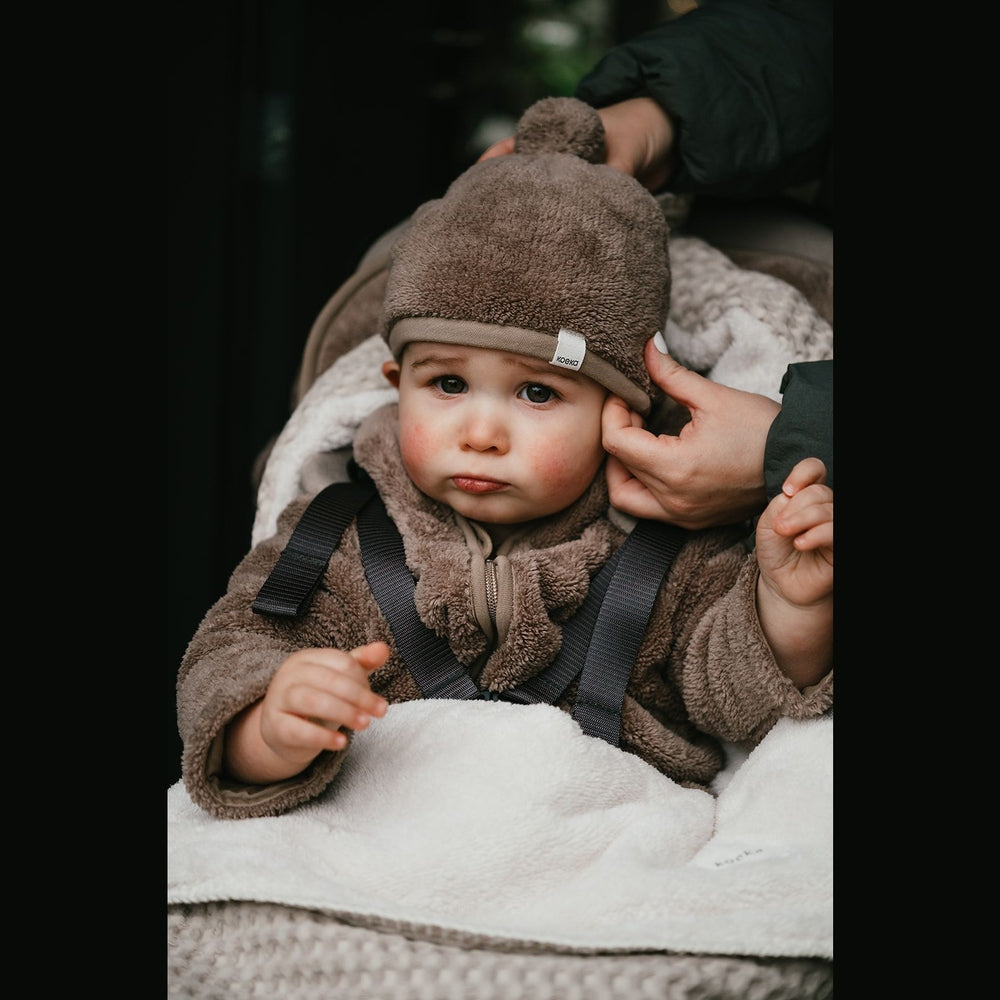 Koeka Veste d’hiver bébé Malmo en teddy - Caffe