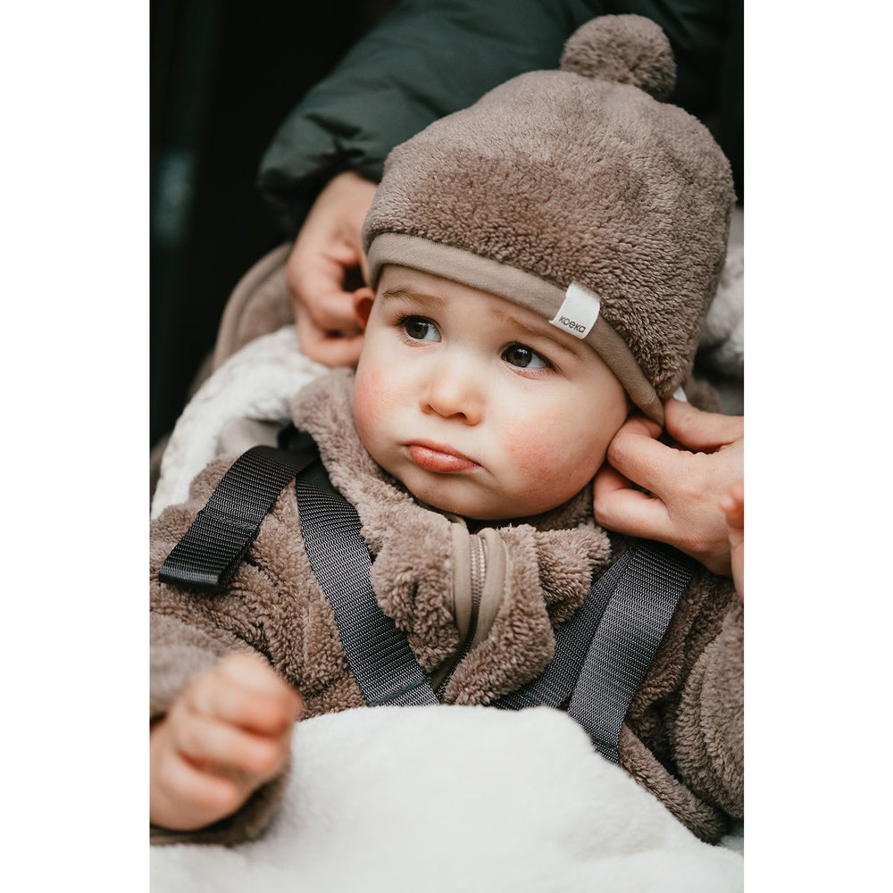 Veste d'hiver bébé Malmo en teddy - Caffe