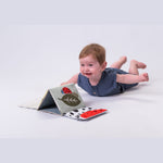 Taf Toys Livre sensoriel pour le temps sur le ventre