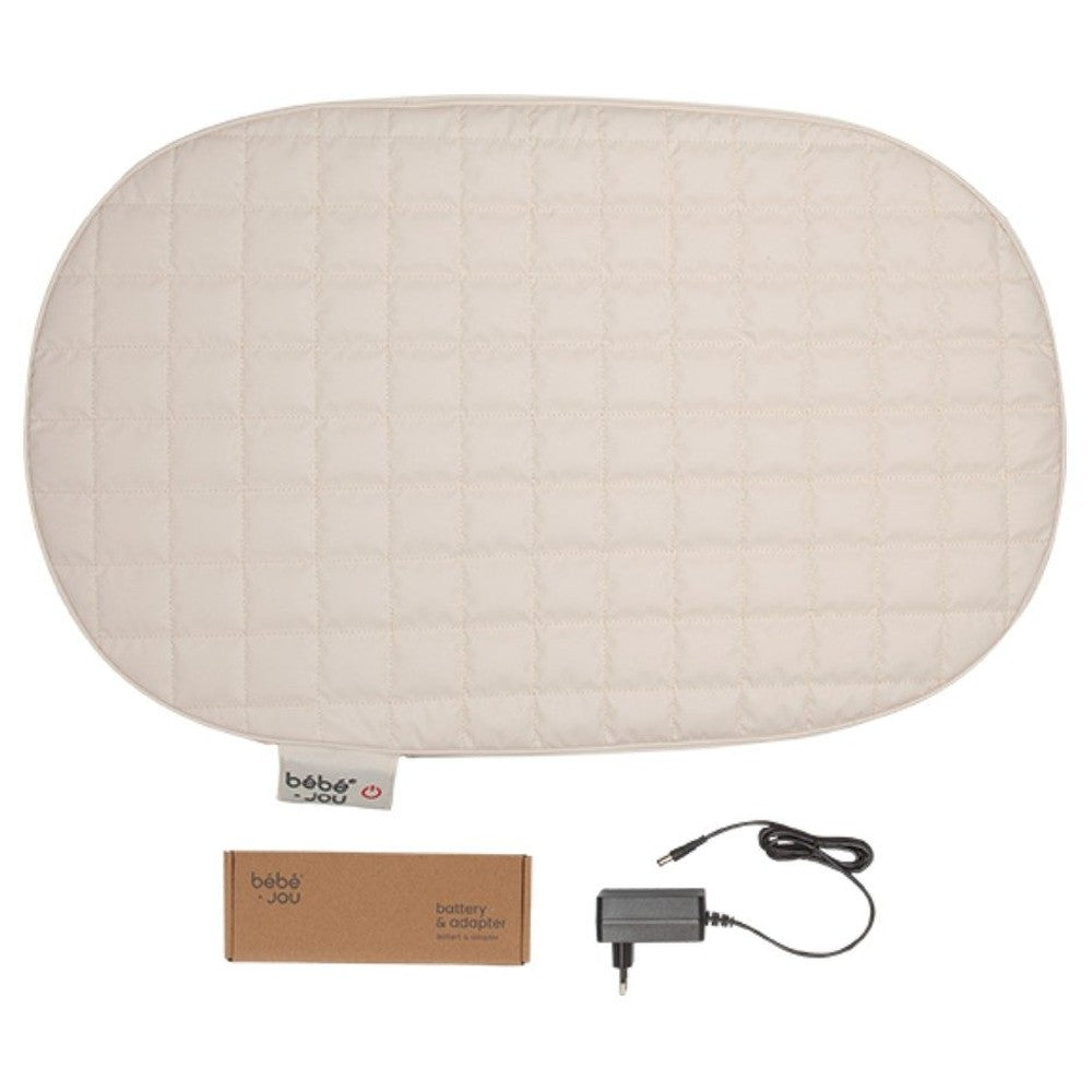 Bébé-Jou matelas à langer/coussin de bain chauffant - Squares