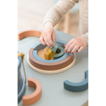 Flexa puzzle arc-en-ciel en bois