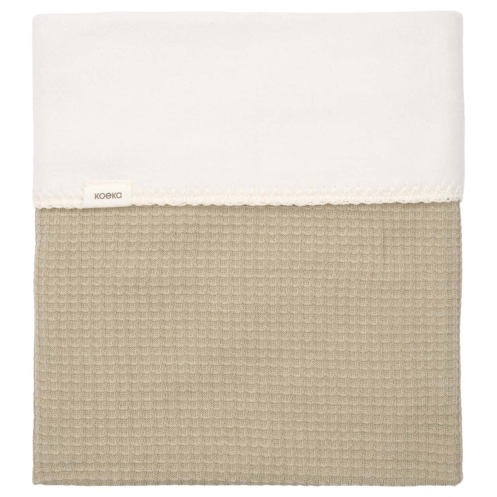 Couverture de berceau Koeka Cotton Fleece Malaga | Petite couverture 100x75 cm