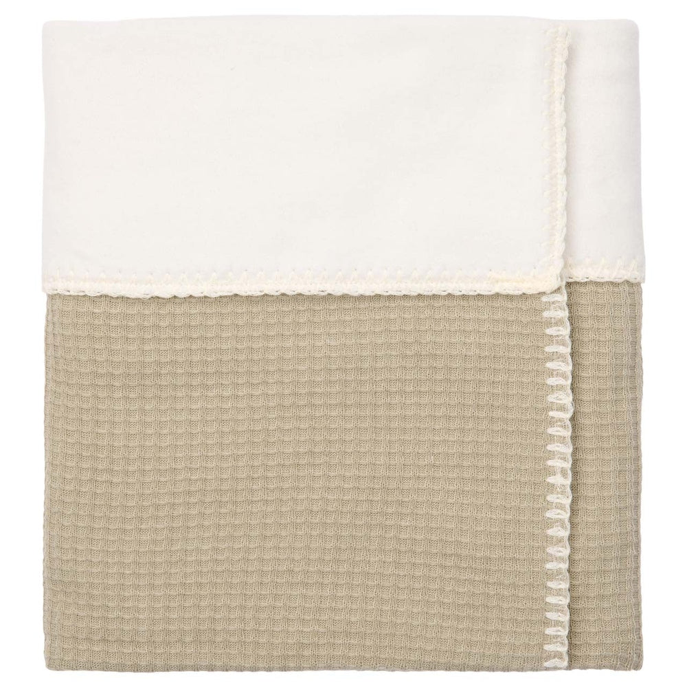 Koeka Couverture de berceau Cotton Fleece Malaga | Petite couverture de berceau 100x75 cm