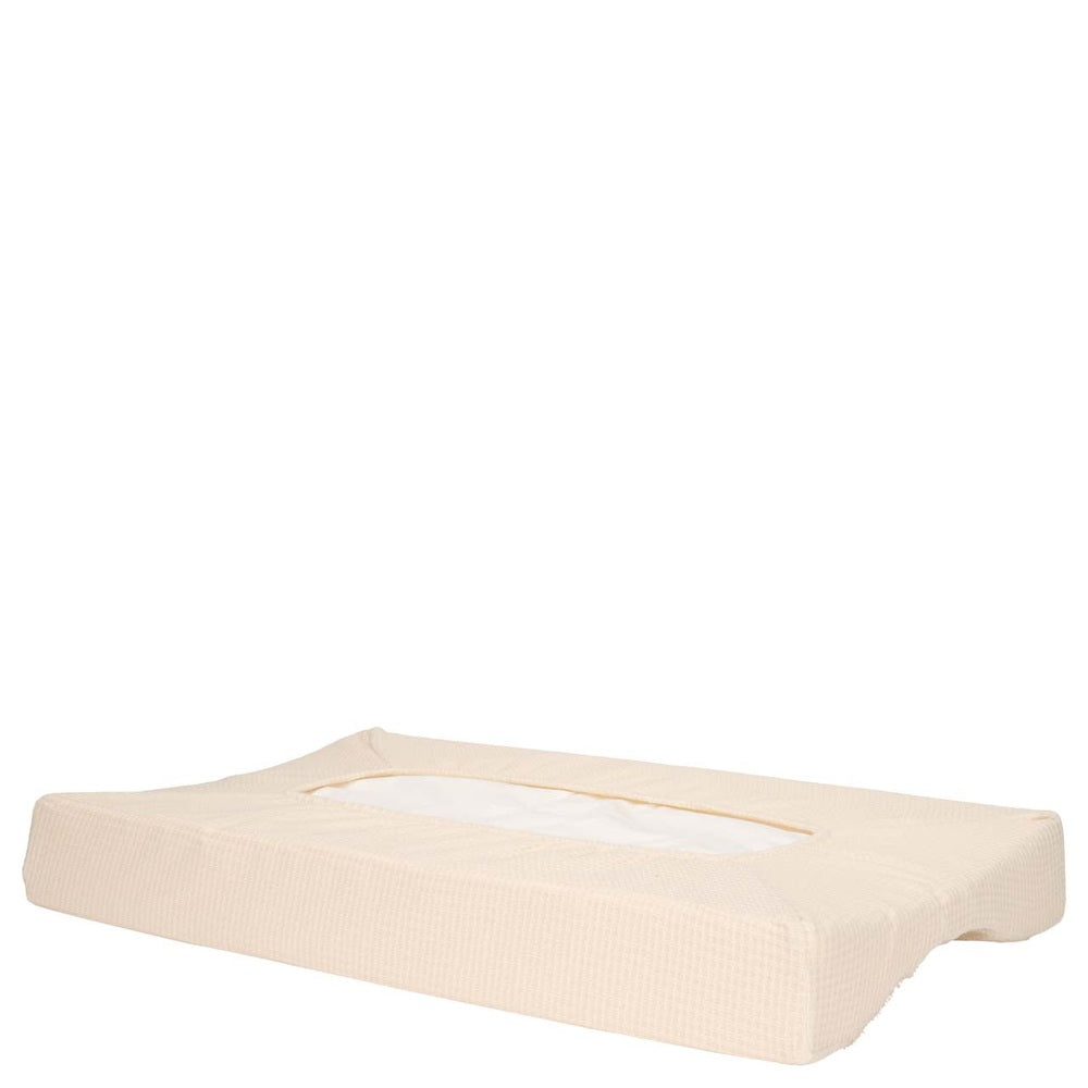 Koeka Housse pour matelas à langer/plan à langer 45x73cm - Malaga blanc chaud