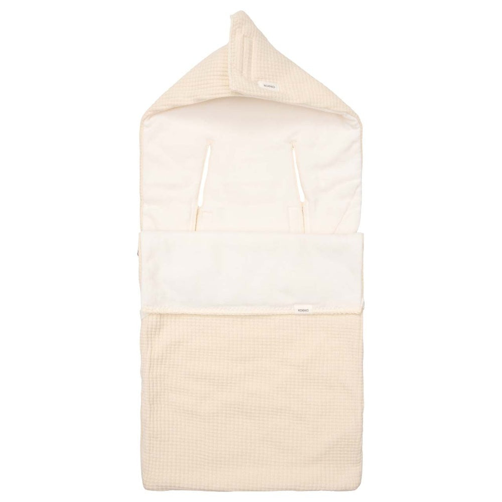 Koeka chancelière 0+ 3/5 points Cotton Fleece Malaga Warm White