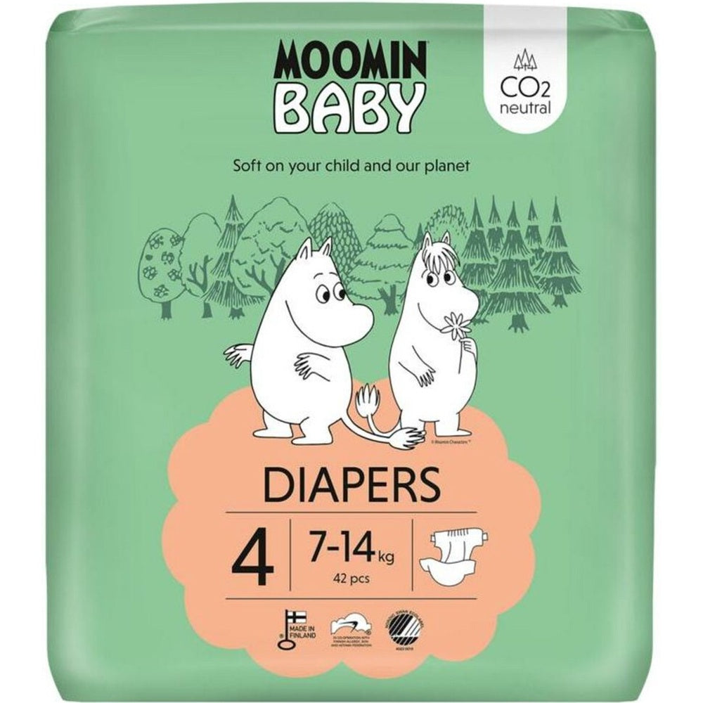 Couches Moomin Baby taille 4 42 pcs. 7-14 kg