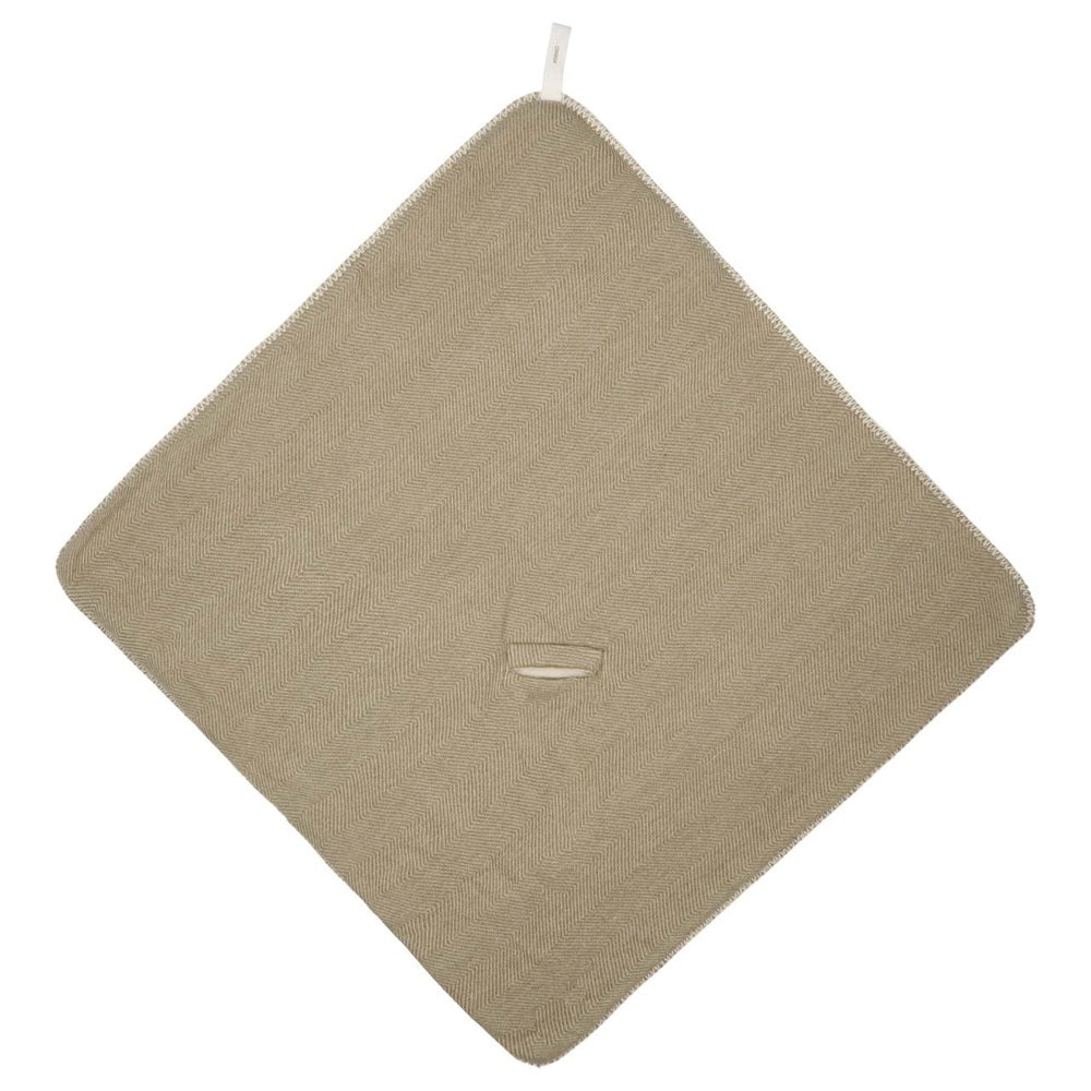 Koeka Couverture d’emmaillotage Teddy Montreal Moss - 100x100cm