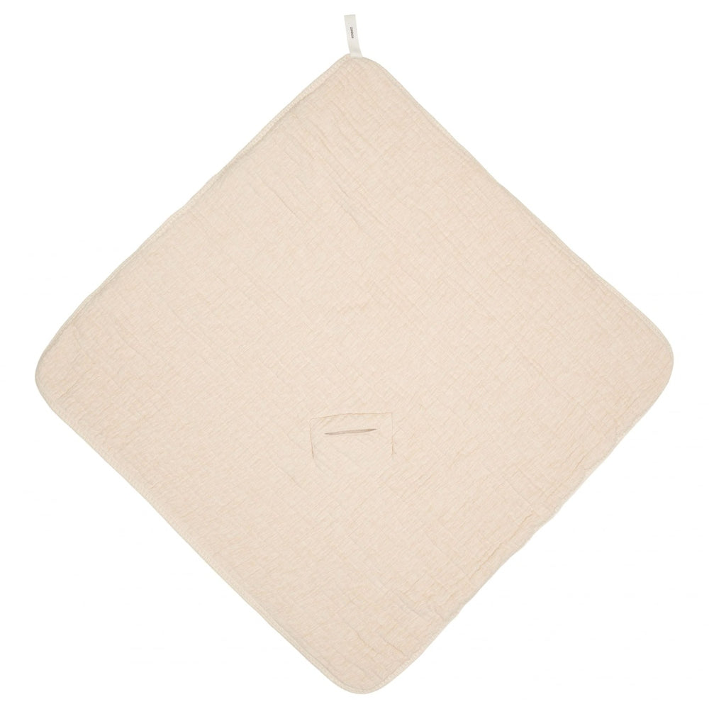 Koeka Couverture d'emmaillotage Teddy Rivoli - Blanc chaud | couverture d'emmaillotage