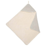 Koeka Couverture d'emmaillotage Teddy Rivoli Stone - 100x100cm