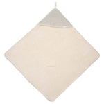 Koeka Couverture d'emmaillotage Teddy Rivoli Stone - 100x100cm