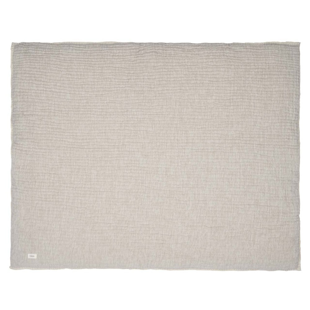 Tapis de parc/box Koeka 75x95 cm - Rivoli - Stone / Blanc chaud
