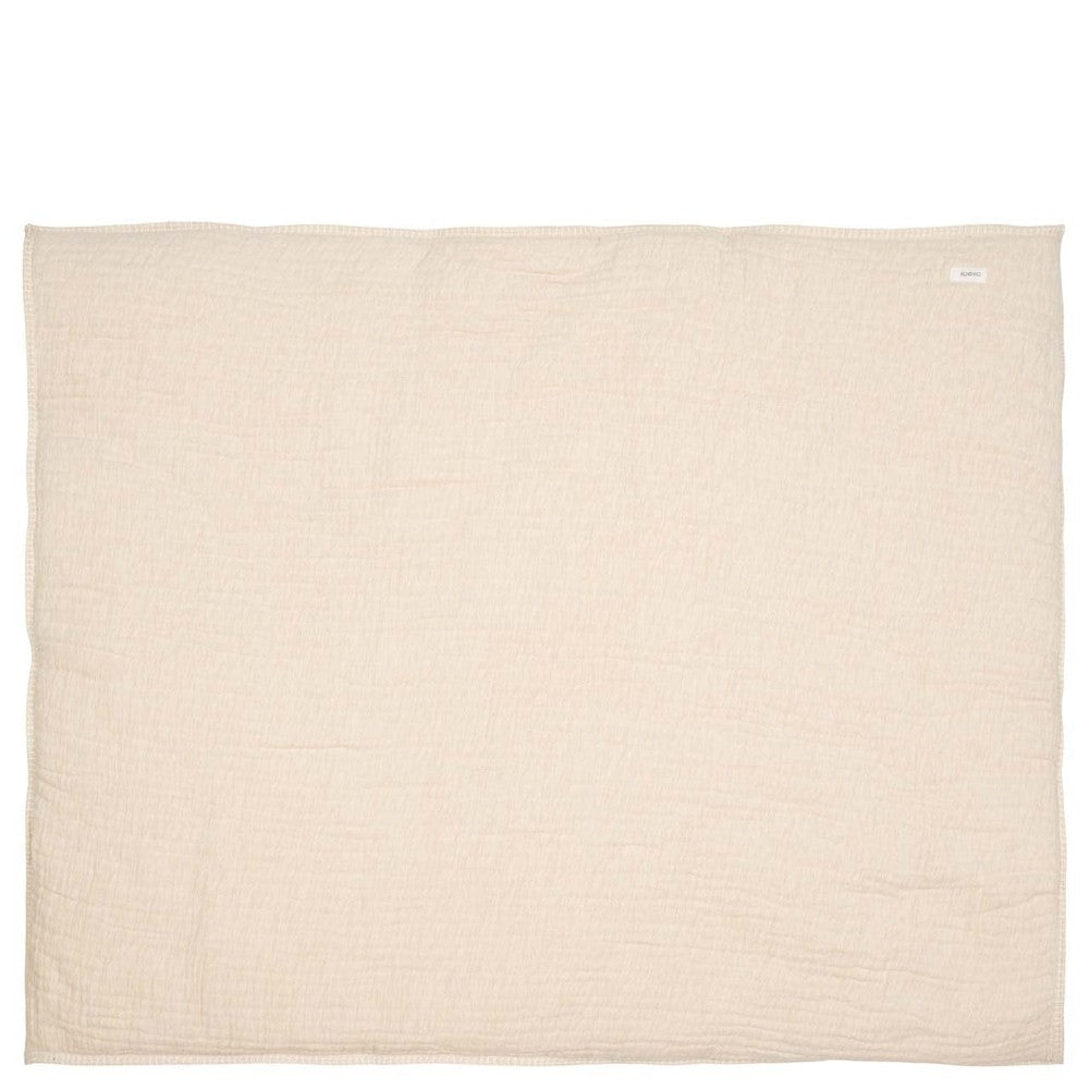 Tapis de parc/box 75x95cm - Rivoli - Stone / Blanc chaud