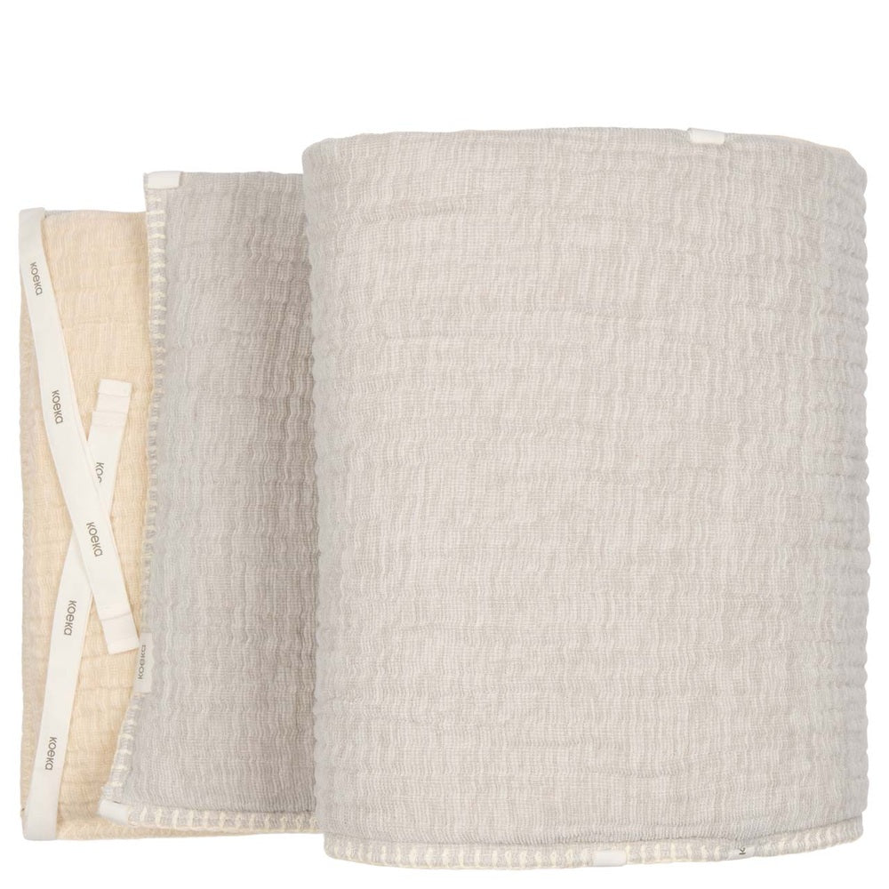 Koeka tour de parc 180x30cm - Rivoli - Stone / Blanc chaud