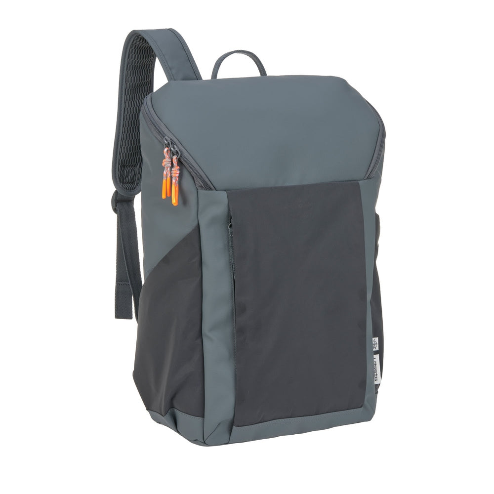 Lässig Slender Up sac à dos à langer - anthracite réfléchissant