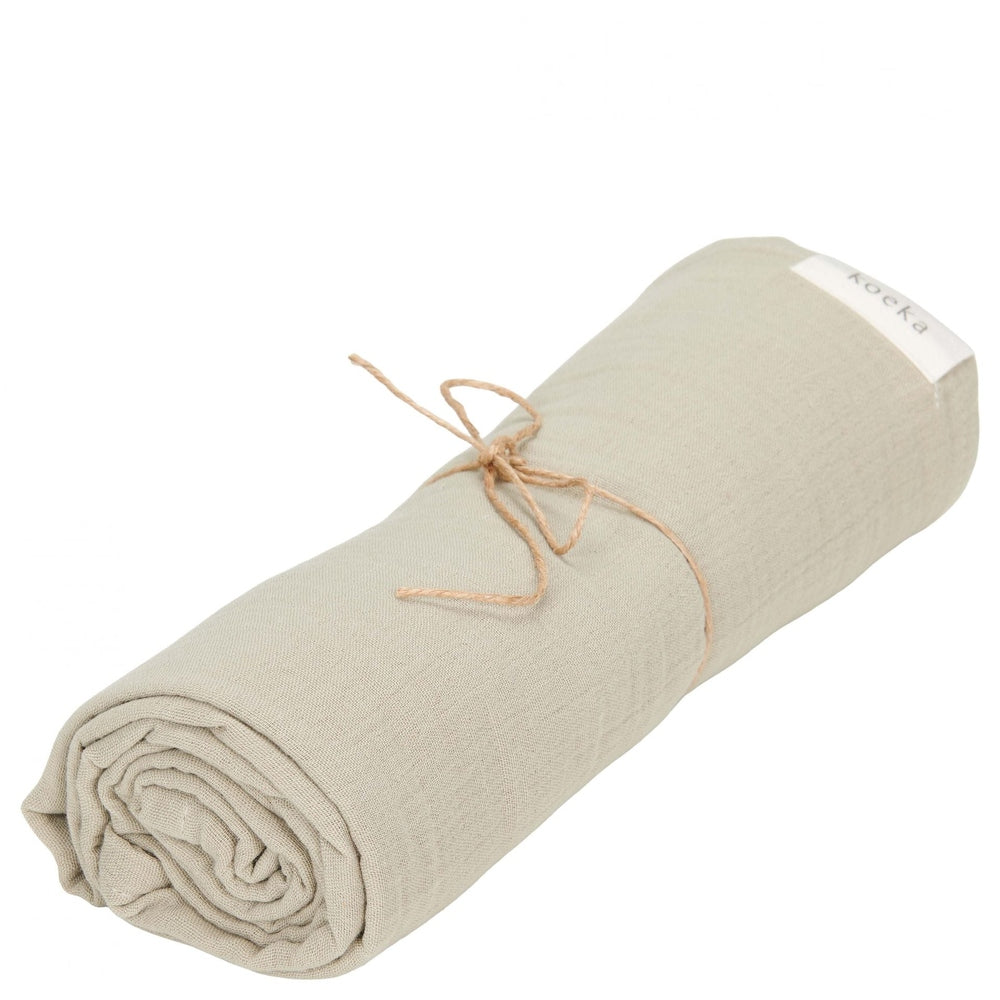 Koeka lange d’emmaillotage Faro 75x75 Cm - sauge