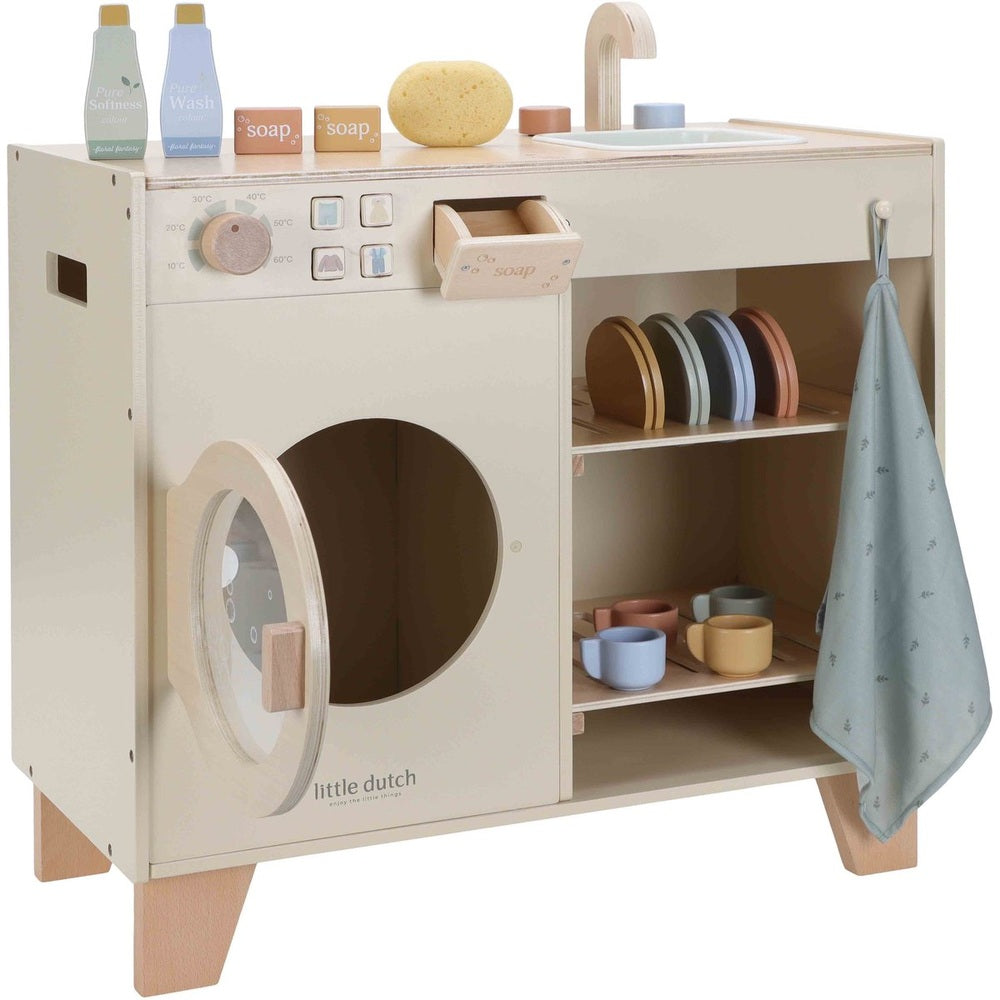 Little Dutch Machine à laver en bois``
