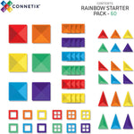 Connetix Rainbow Starter Pack | 60 pièces