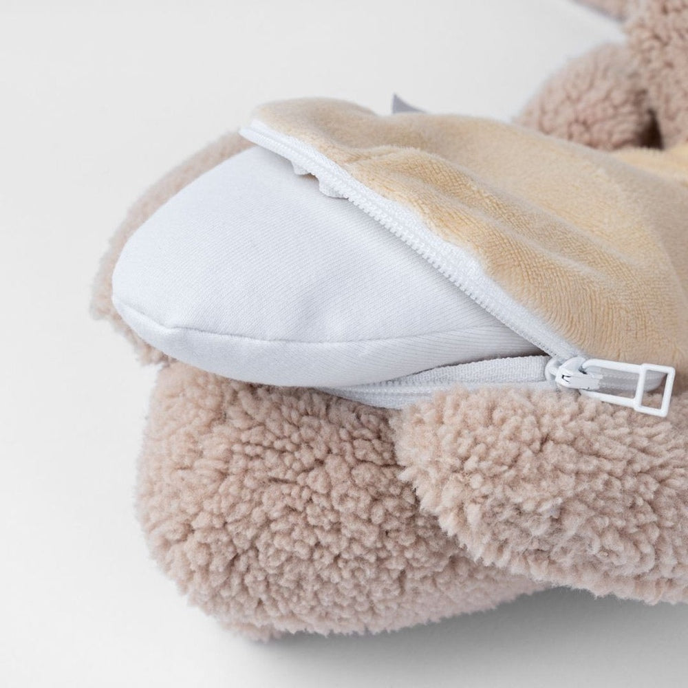 Doomoo Snoogy Coussin aux noyaux pour bébé - Lapin
