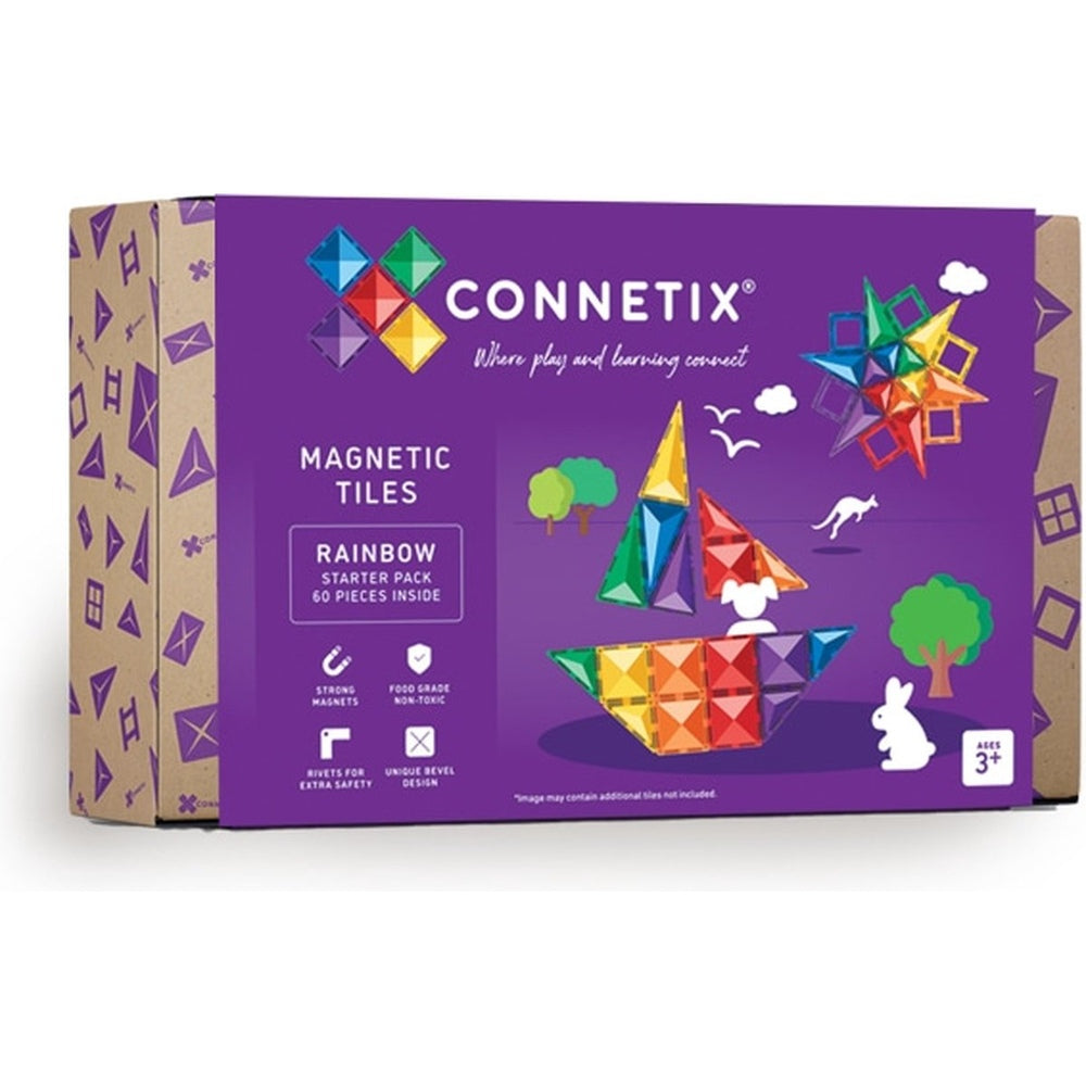 Connetix Rainbow Starter Pack | 60 pièces