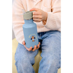 Lässig Bouteille en acier inoxydable Party 500 ml - Bleu/Vert